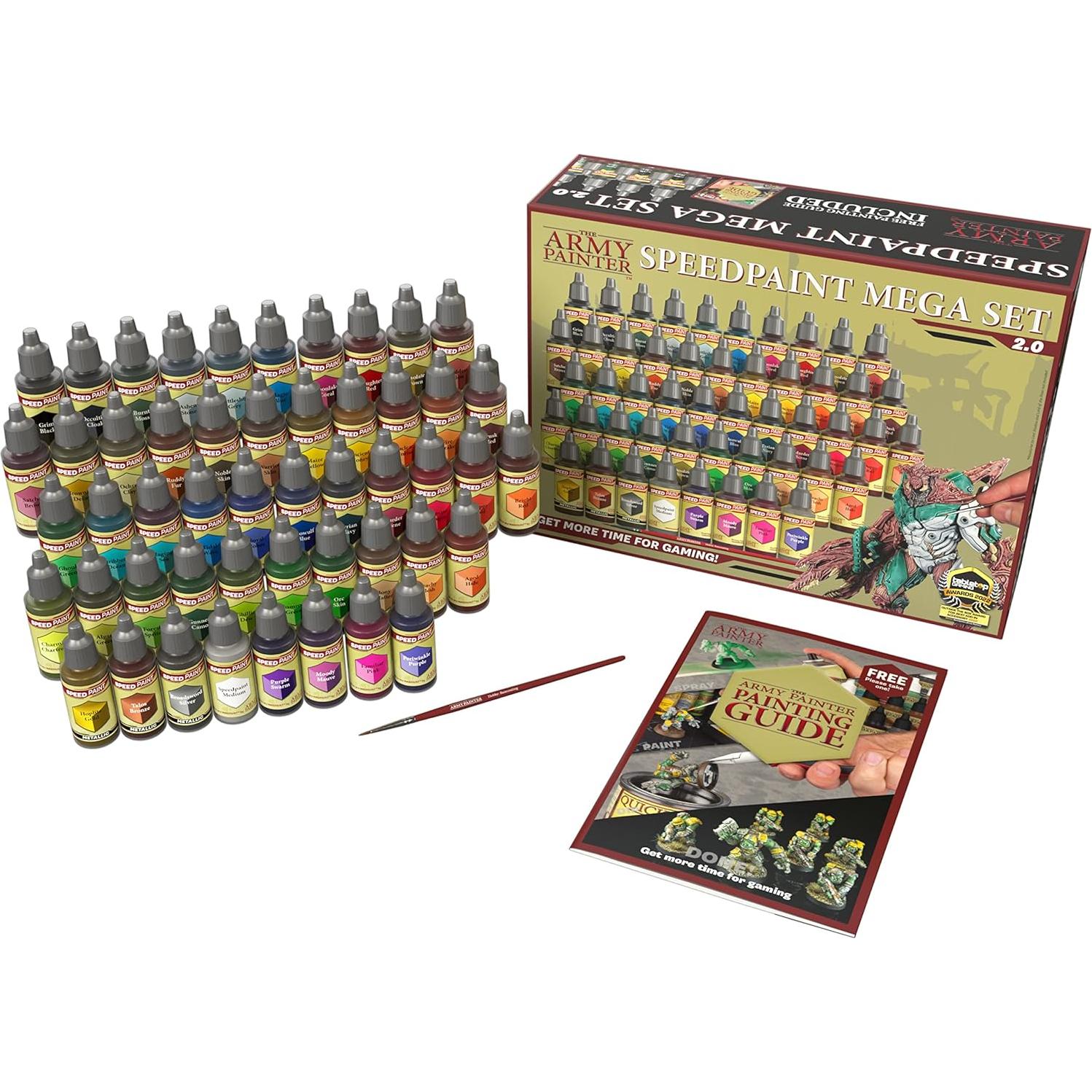Set de Pintura Acrílica Speedpaint Mega 2.0 The Army Painter 50x18ml
