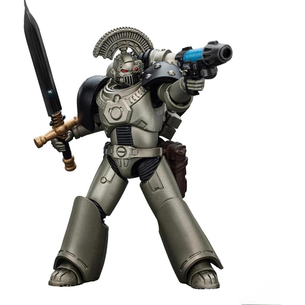 Figura de Acción JOYTOY Warhammer 1/18 Sargento MKVI Guerreros de Hierro