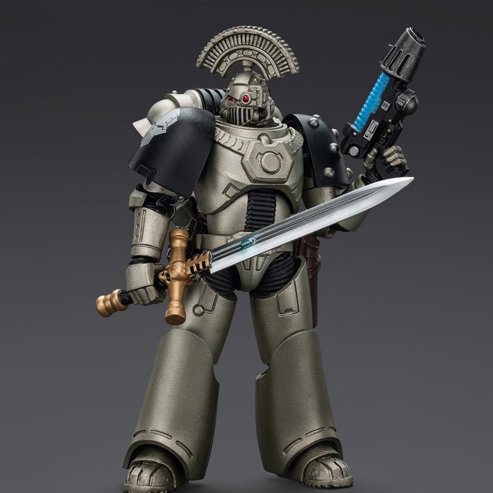 Figura de Acción JOYTOY Warhammer 1/18 Sargento MKVI Guerreros de Hierro