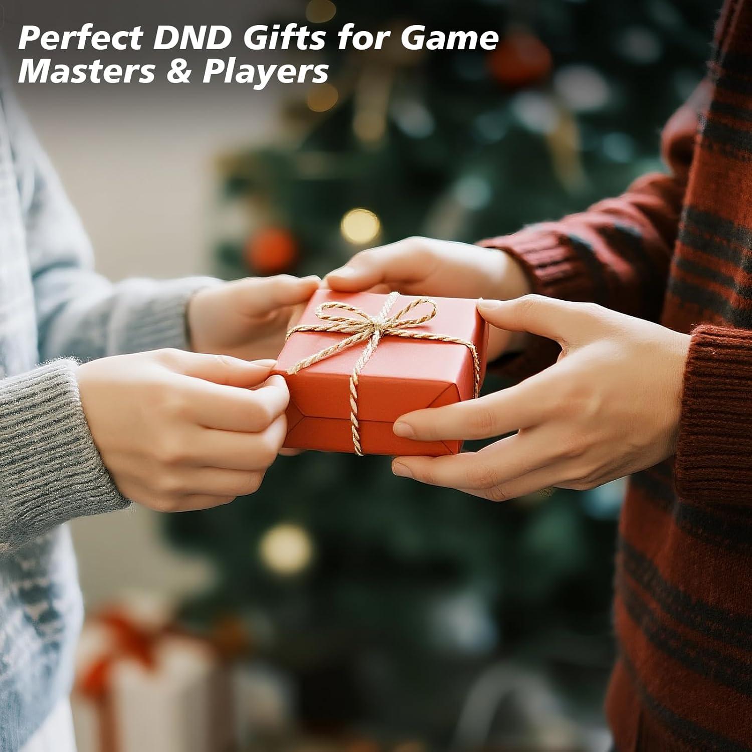 Conjunto de Dados Metálicos PJOY DND 7PCS Meteorito 16mm