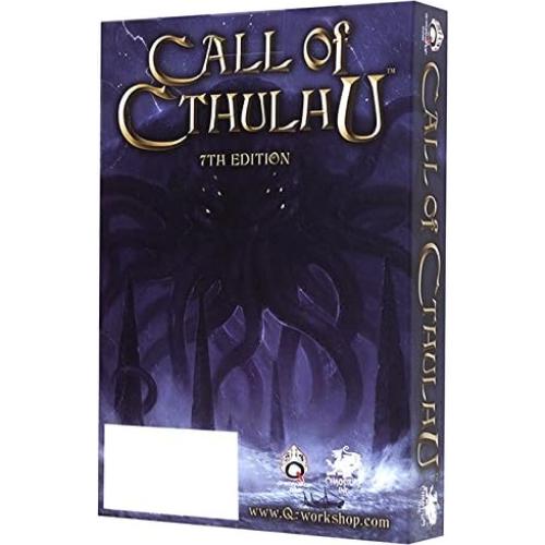 Conjunto de Dados RPG Q WORKSHOP Llamada de Cthulhu 7 Piezas