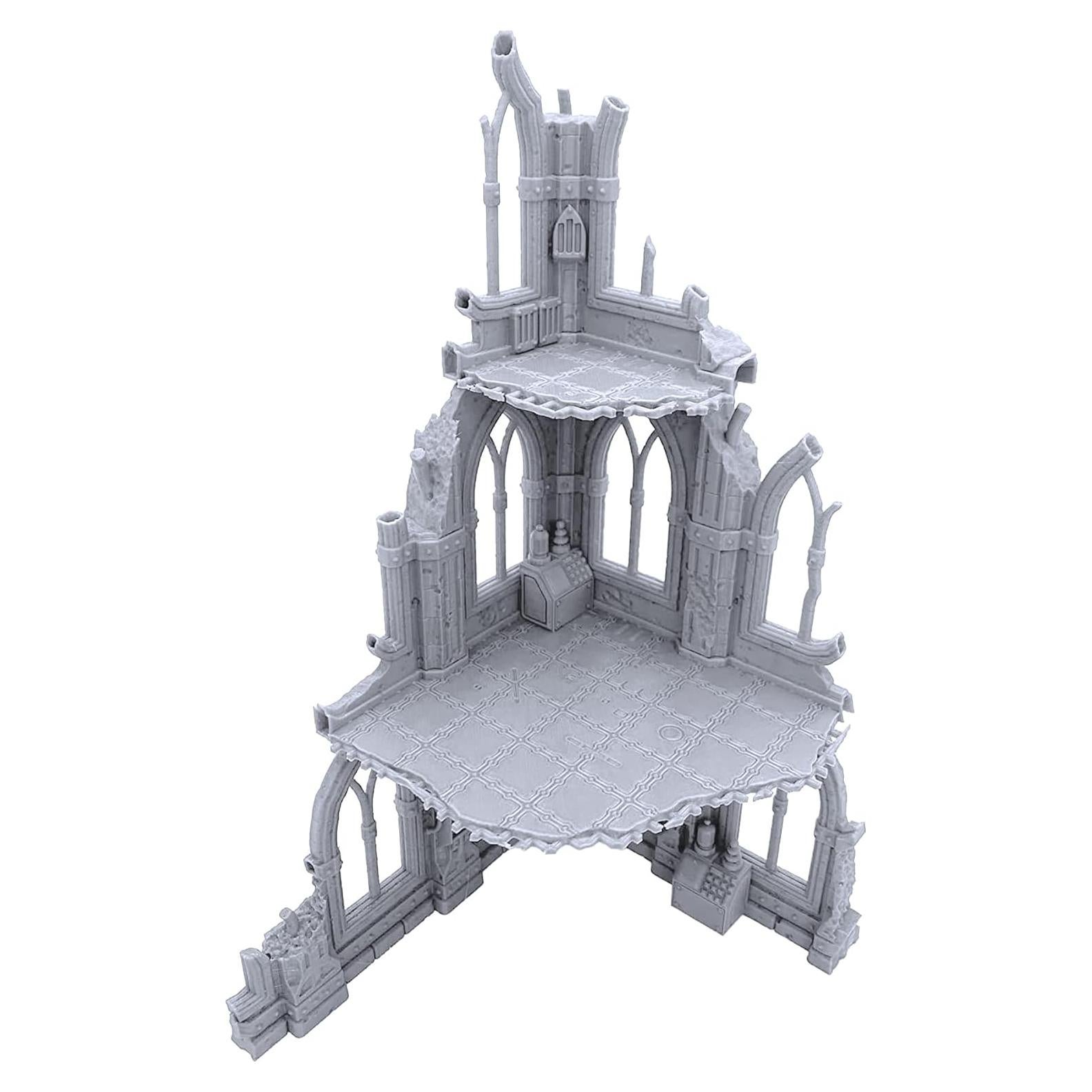 Esquinas de Ruinas Góticas EnderToys para Miniaturas 28mm