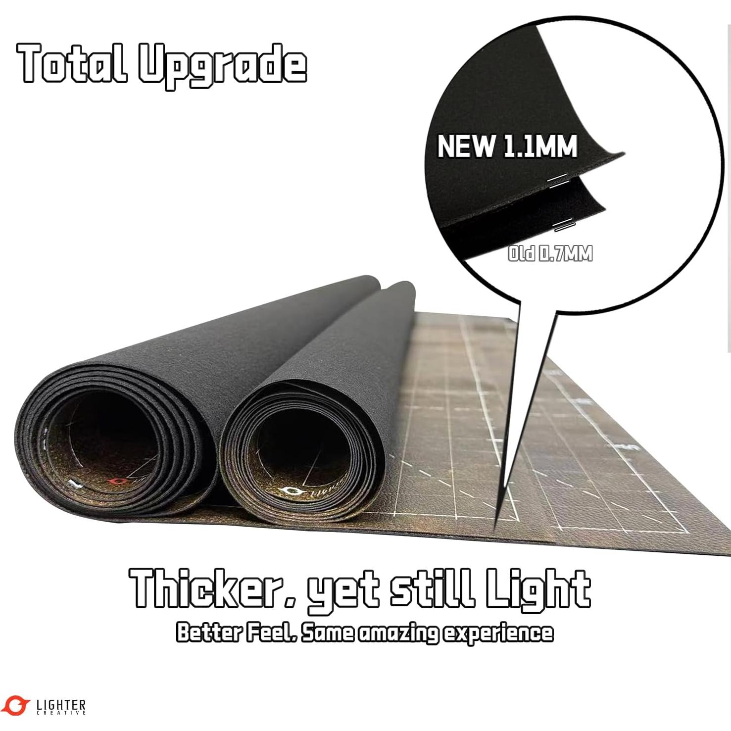 Alfombrilla de Batalla Cuadrícula Lighter Creative 116.84x157.48cm