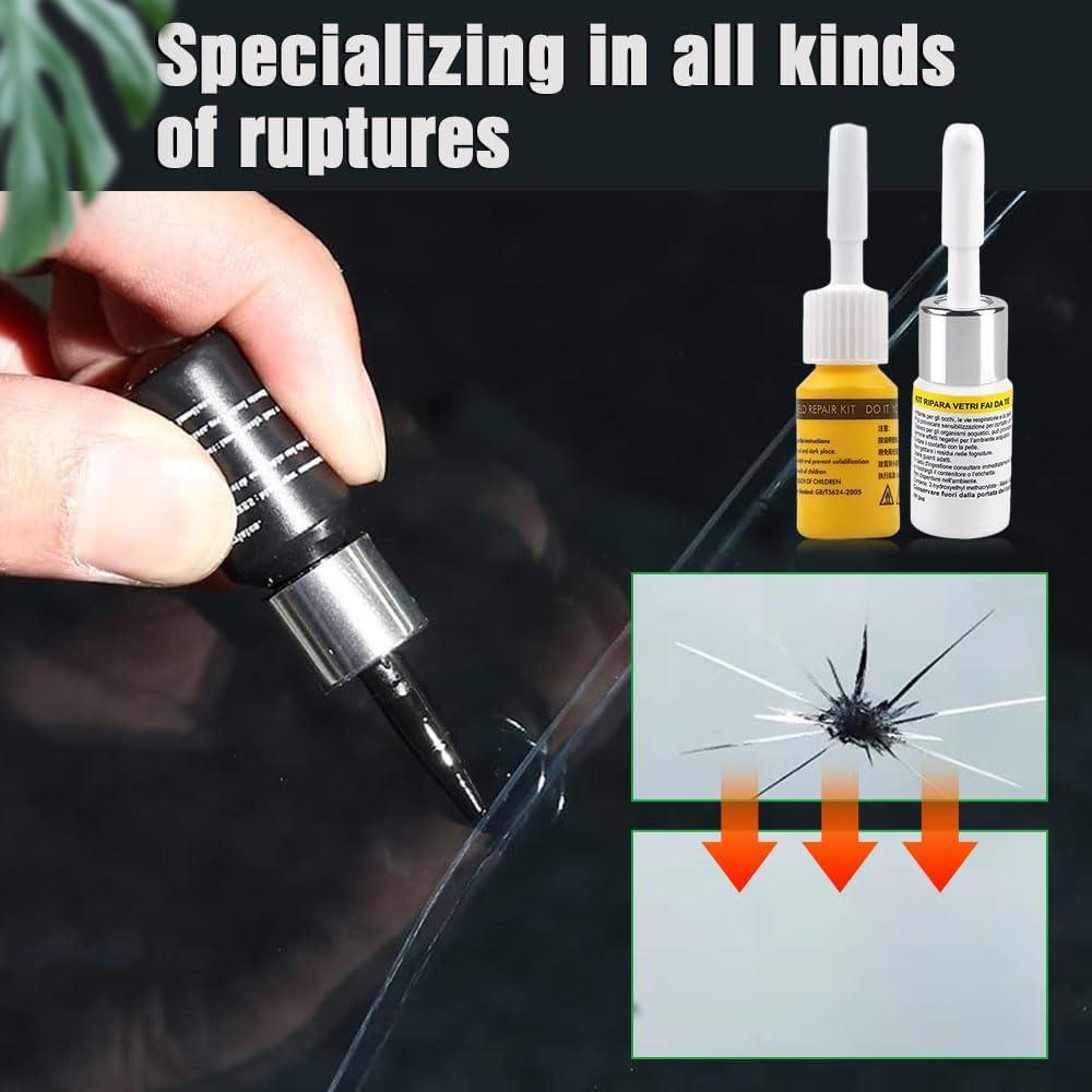 Kit de Reparación de Parabrisas ROWPOZ 5 Piezas Resina