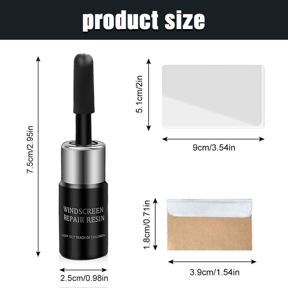 Kit de Reparación de Parabrisas ROWPOZ 5 Piezas Resina