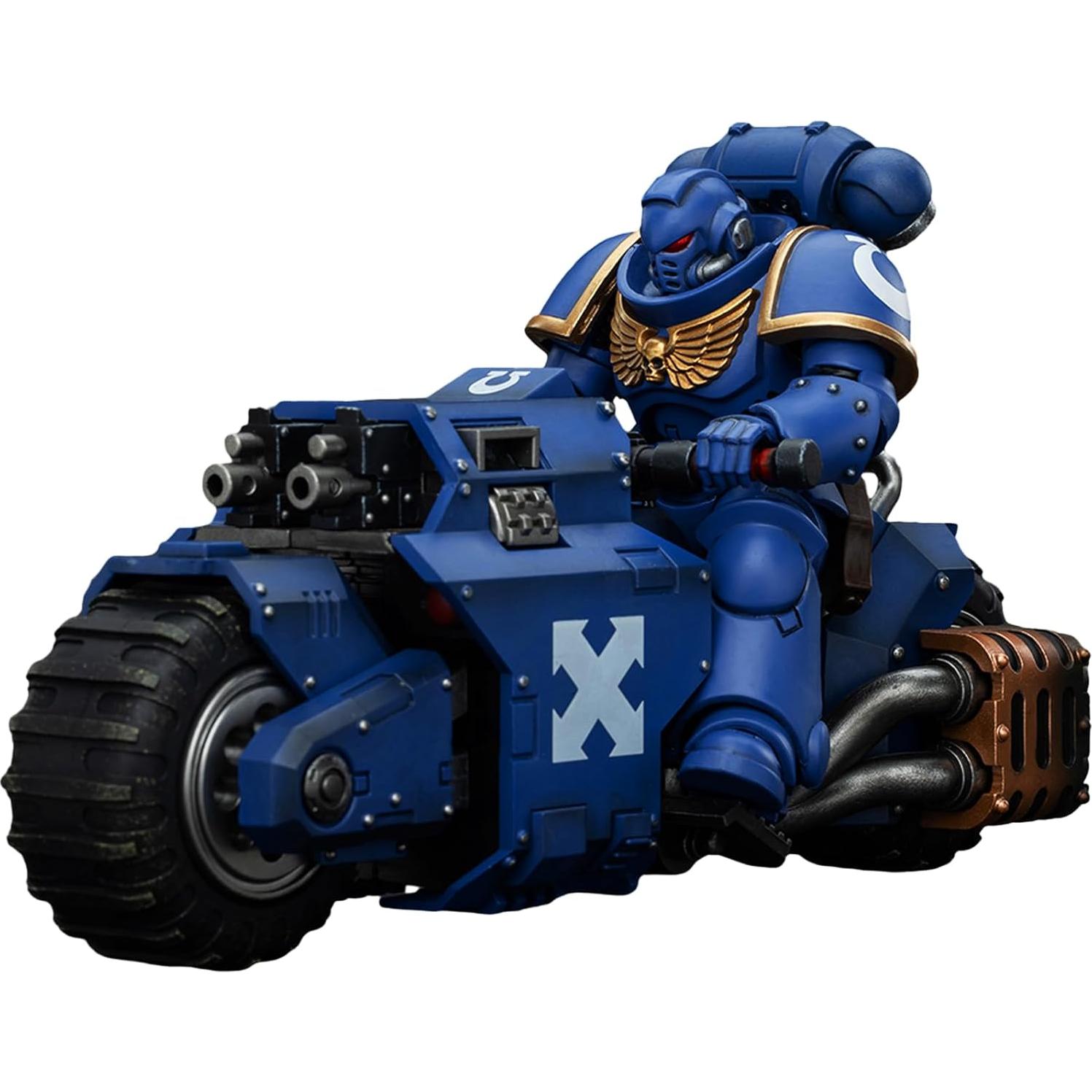 Figura de Acción JOYTOY Marines Espaciales Ultramarines Hermano Catonus 20cm