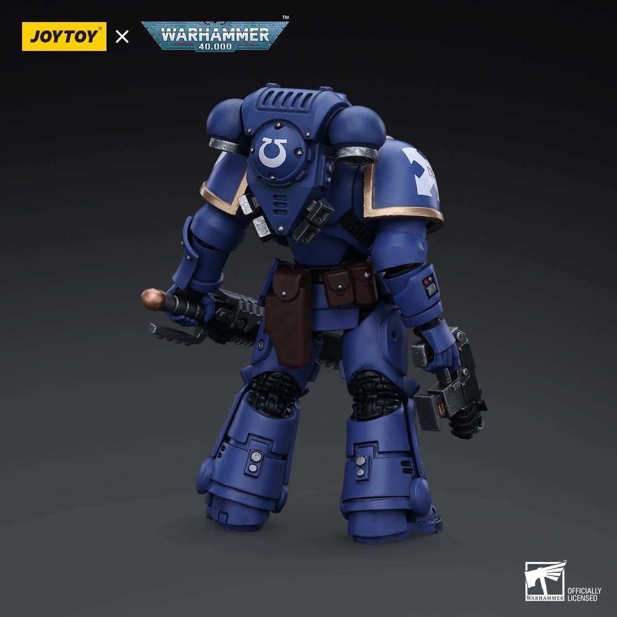 Figura de Acción JOYTOY Marines Espaciales Ultramarines Hermano Catonus 20cm