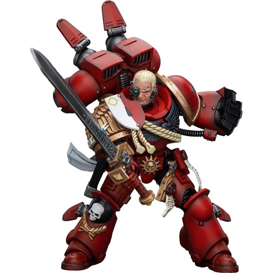 Figura de Acción JOYTOY Warhammer 40K Capitán Ángeles Sangrientos