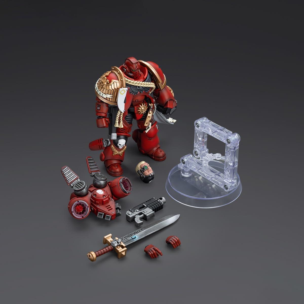 Figura de Acción JOYTOY Warhammer 40K Capitán Ángeles Sangrientos