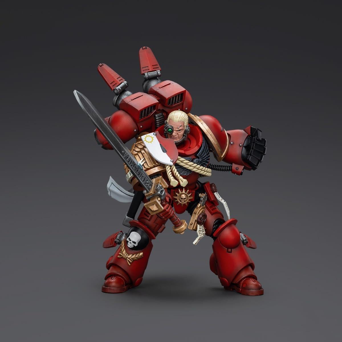 Figura de Acción JOYTOY Warhammer 40K Capitán Ángeles Sangrientos