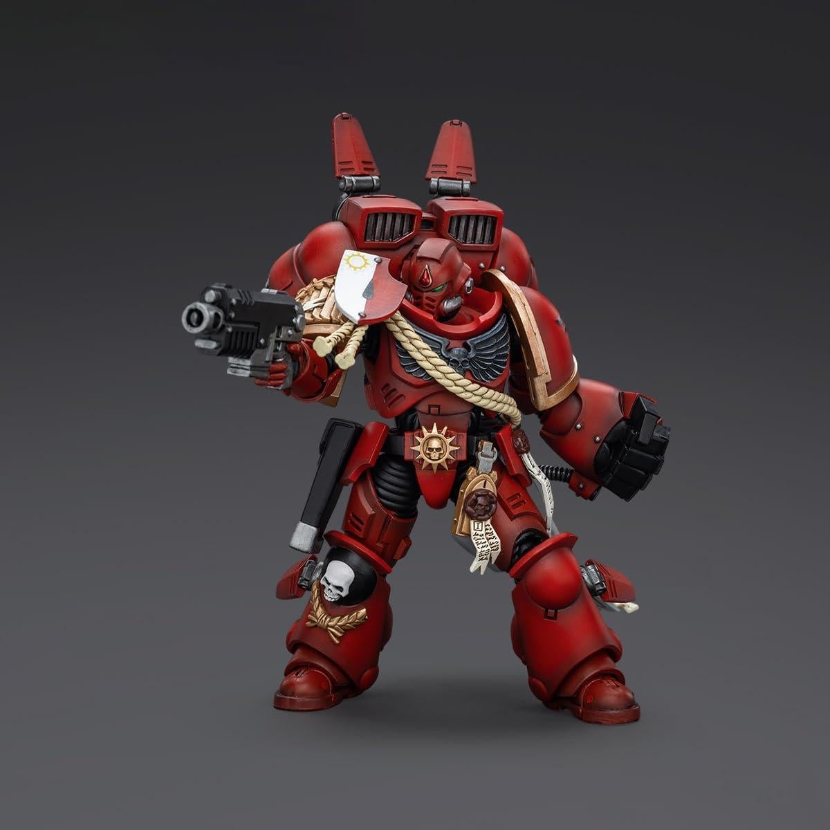 Figura de Acción JOYTOY Warhammer 40K Capitán Ángeles Sangrientos