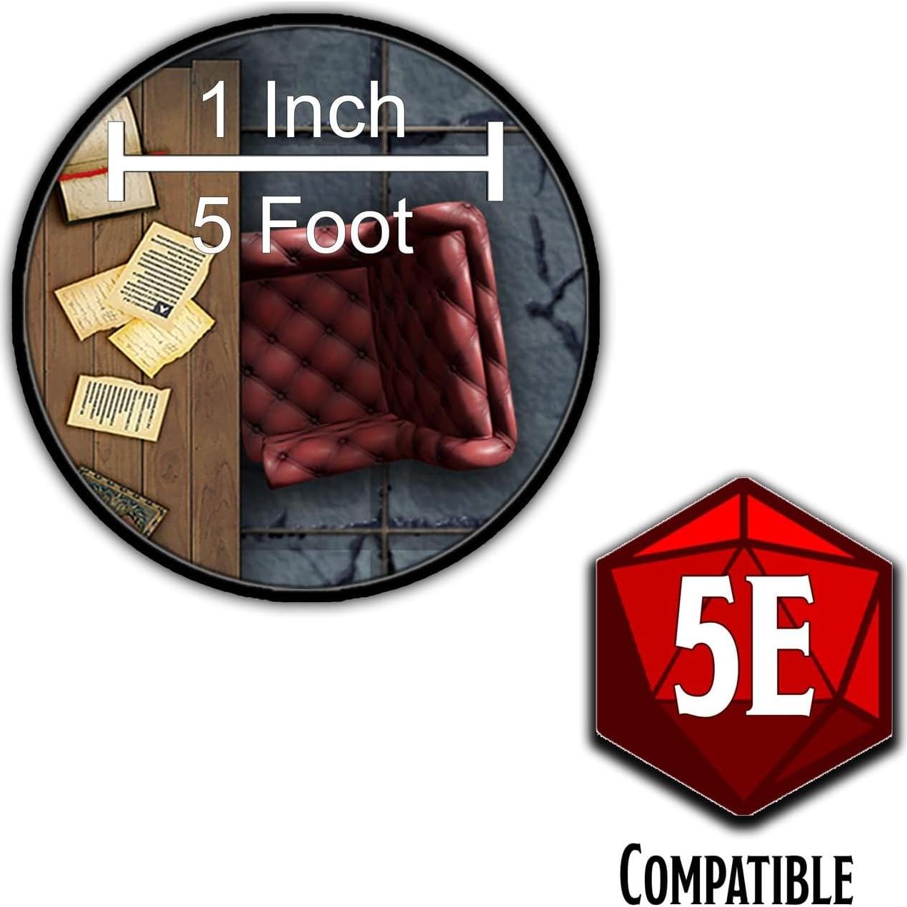 Libro de Mapas de Batalla Loke - Celdas y Santuarios 5E