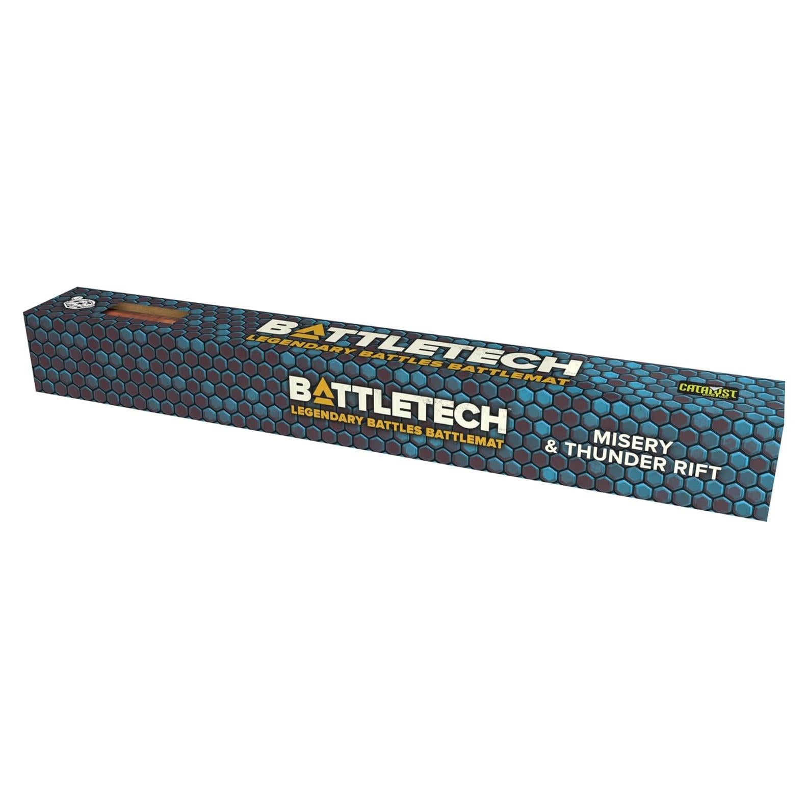 BattleTech BattleMat Neopreno Doble Cara Thunder Rift y Misery