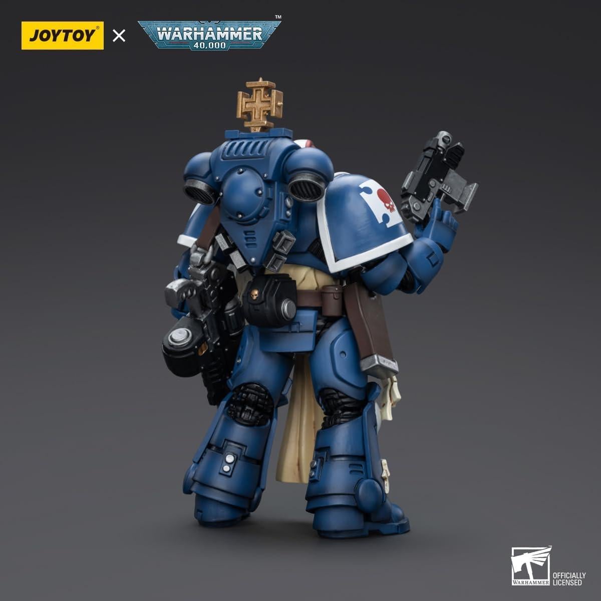 Figura de Acción JOYTOY Warhammer 40K Ultramarines Sargento Veterano