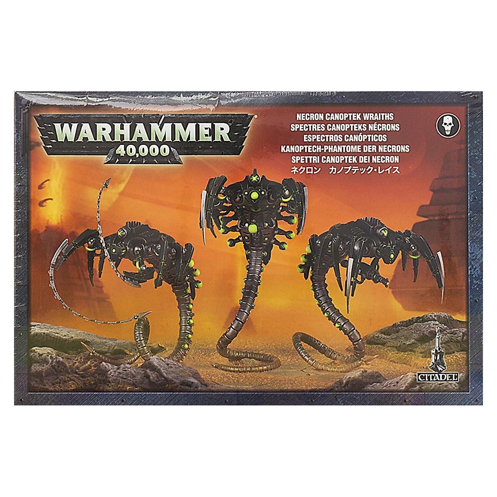 Figura de Acción Necron Canoptek Wraiths Games Workshop - 3 Miniaturas
