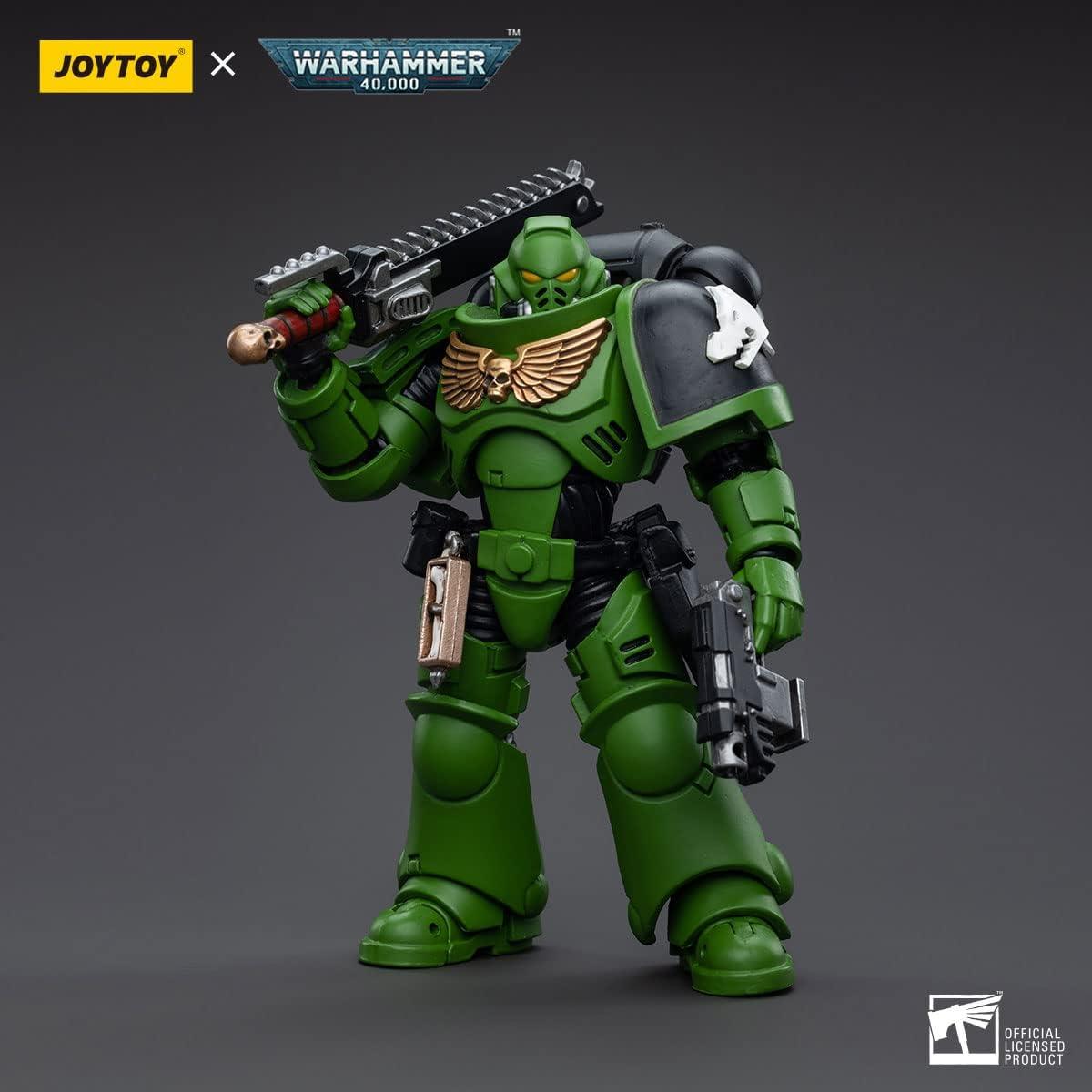 Figura de Acción JoyToy 1/18 Warhammer 40K Salamanders