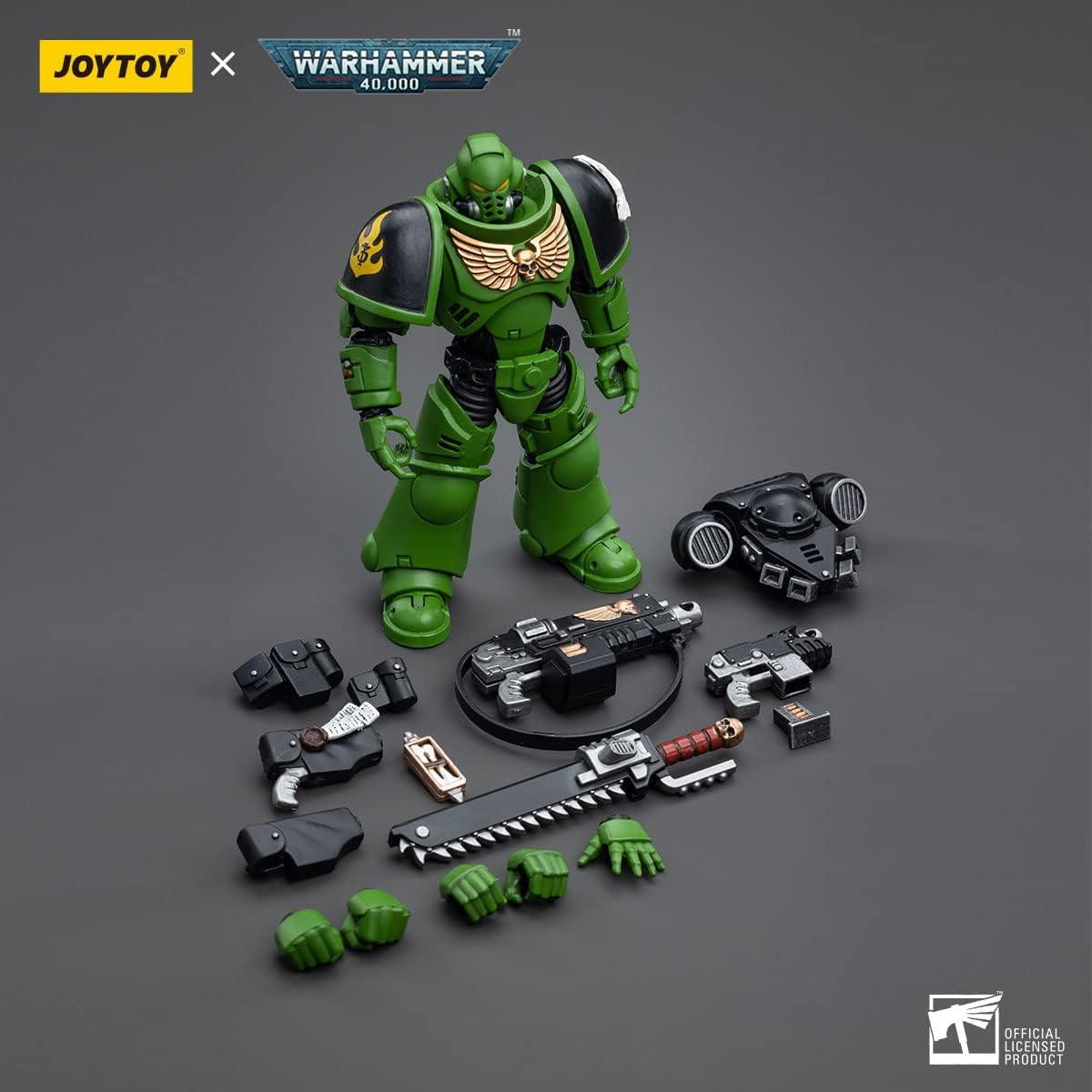 Figura de Acción JoyToy 1/18 Warhammer 40K Salamanders