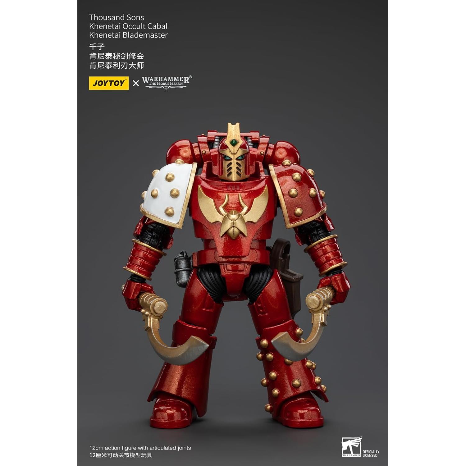 Figura de Acción JoyToy Warhammer 40K Khenetai 1:18 12cm