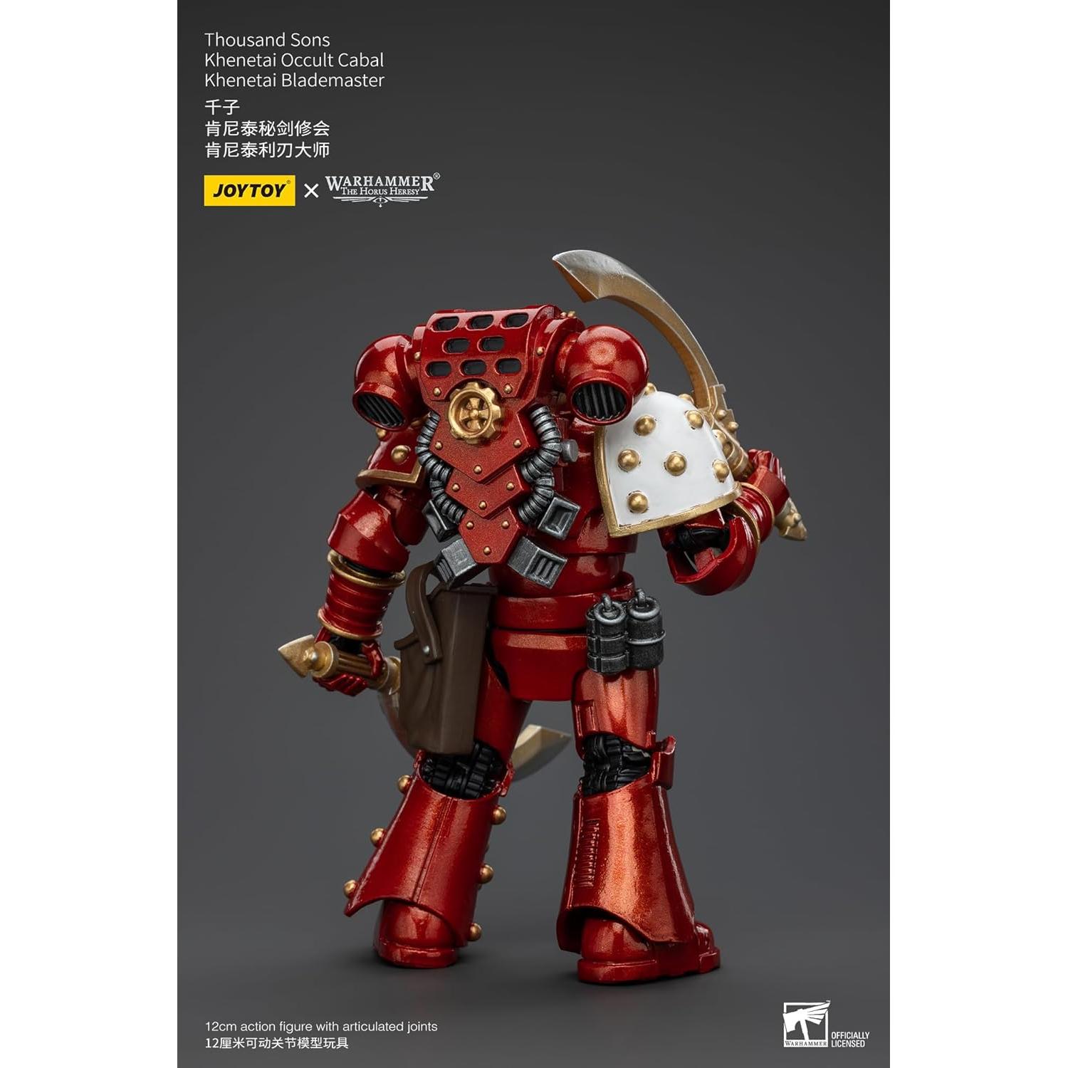 Figura de Acción JoyToy Warhammer 40K Khenetai 1:18 12cm
