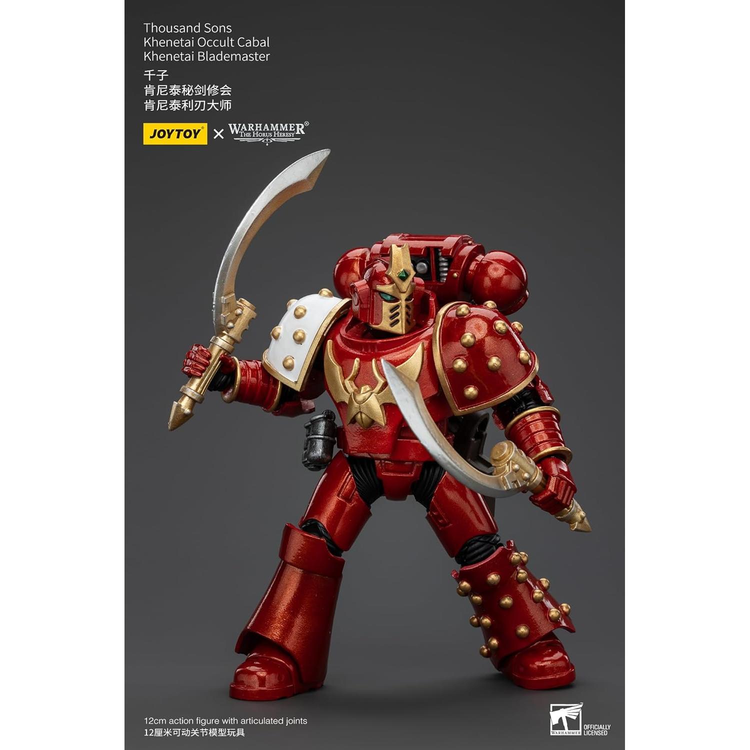 Figura de Acción JoyToy Warhammer 40K Khenetai 1:18 12cm