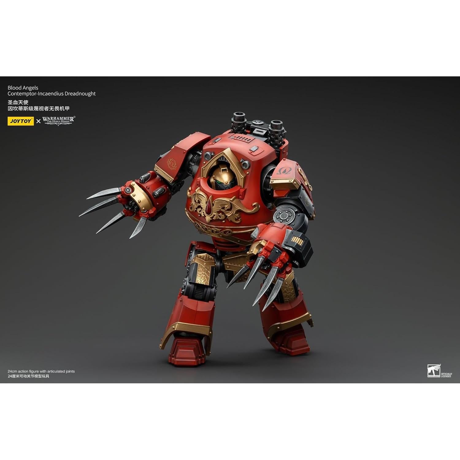 Figura Dreadnought Contemptor-Incaendius JoyToy 24 cm Ángeles Sangrientos