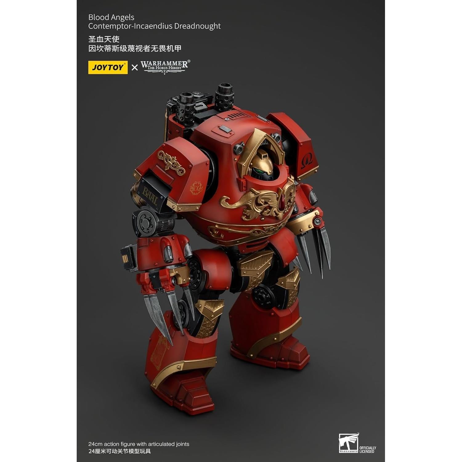 Figura Dreadnought Contemptor-Incaendius JoyToy 24 cm Ángeles Sangrientos