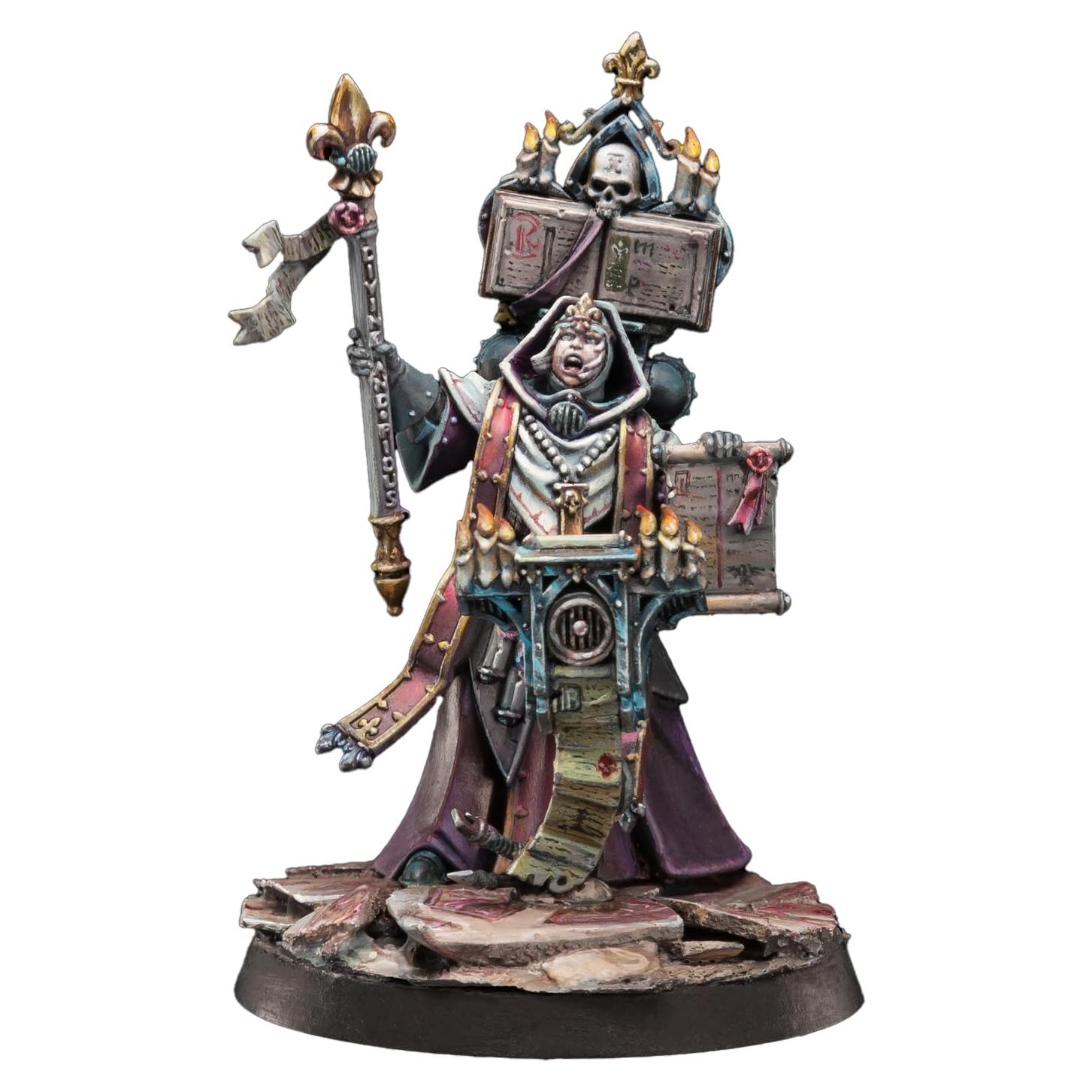 Figura Wargaming Pintada Adepta Sororitas 28mm - Marines Espaciales