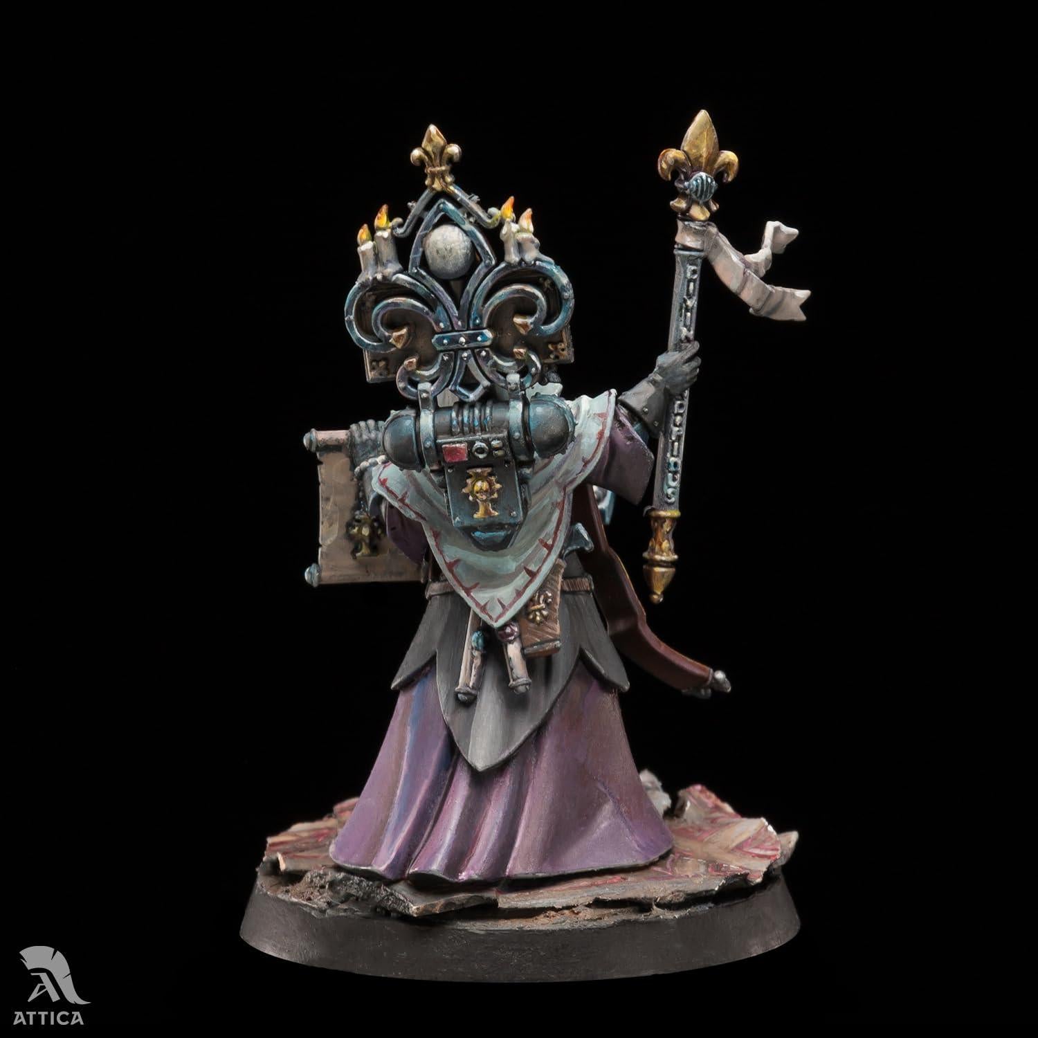 Figura Wargaming Pintada Adepta Sororitas 28mm - Marines Espaciales