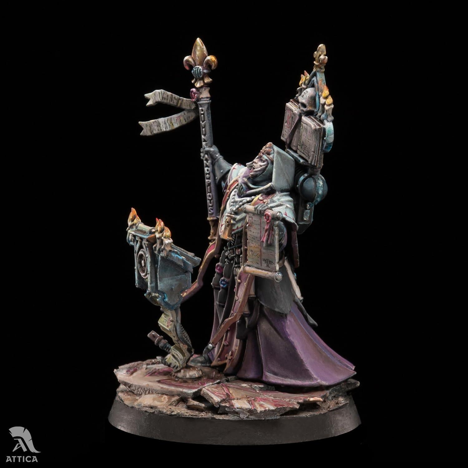 Figura Wargaming Pintada Adepta Sororitas 28mm - Marines Espaciales