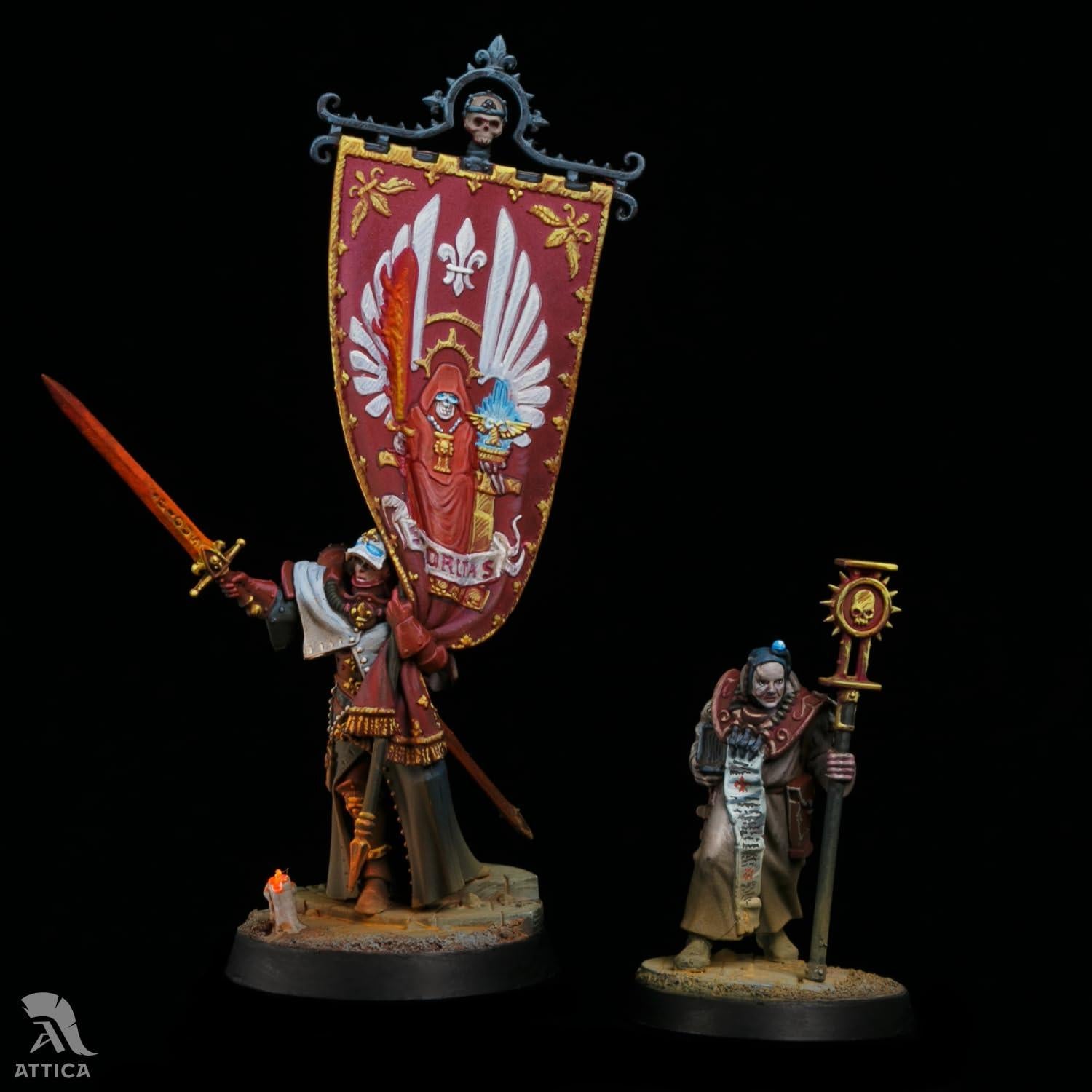 Miniatura Pintada Aestred Thurga Adepta Sororitas 28mm