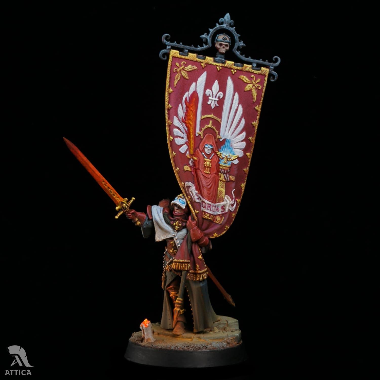 Miniatura Pintada Aestred Thurga Adepta Sororitas 28mm