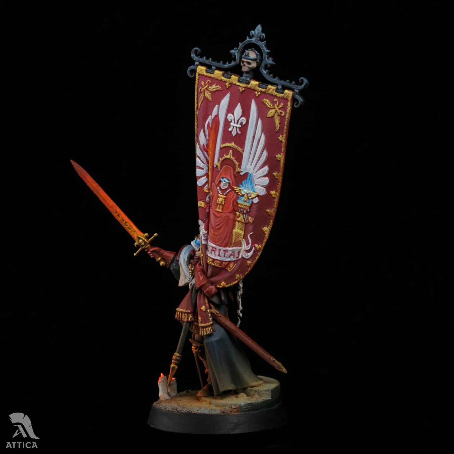 Miniatura Pintada Aestred Thurga Adepta Sororitas 28mm