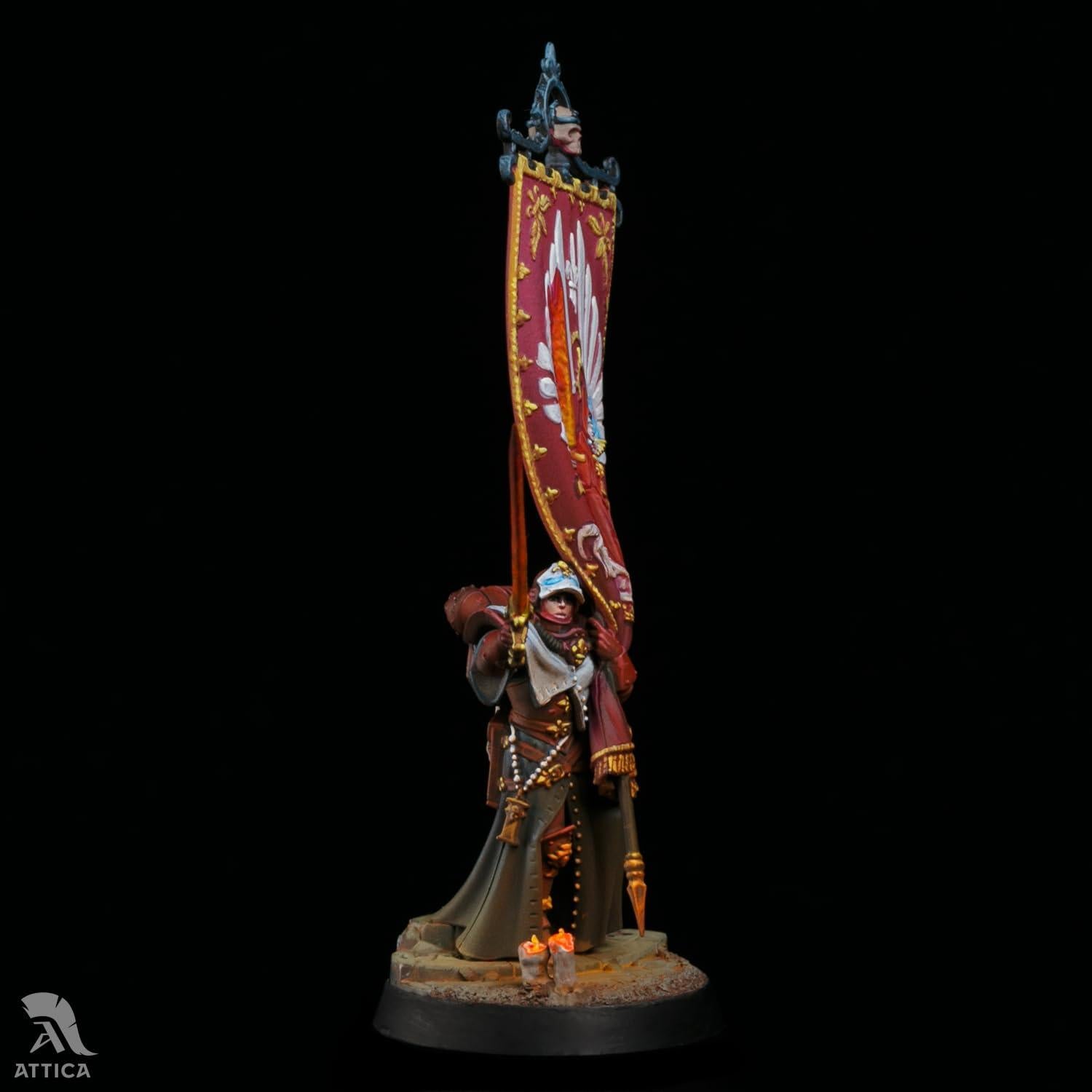 Miniatura Pintada Aestred Thurga Adepta Sororitas 28mm