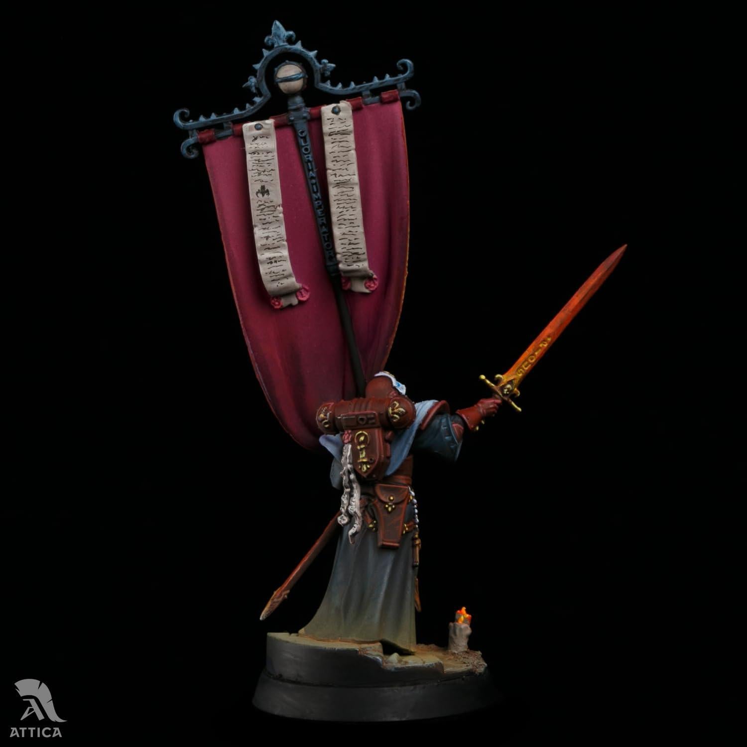Miniatura Pintada Aestred Thurga Adepta Sororitas 28mm