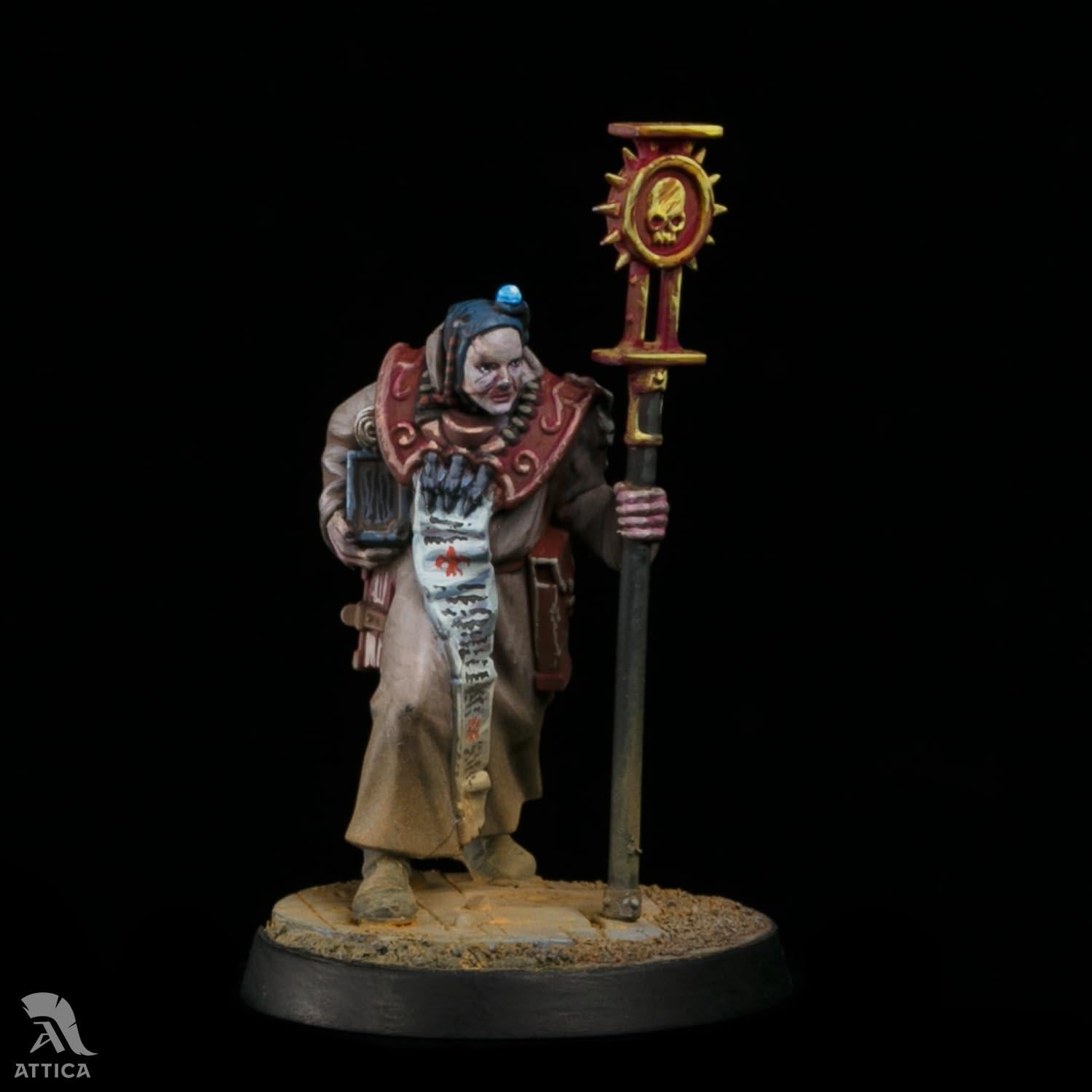 Miniatura Pintada Aestred Thurga Adepta Sororitas 28mm