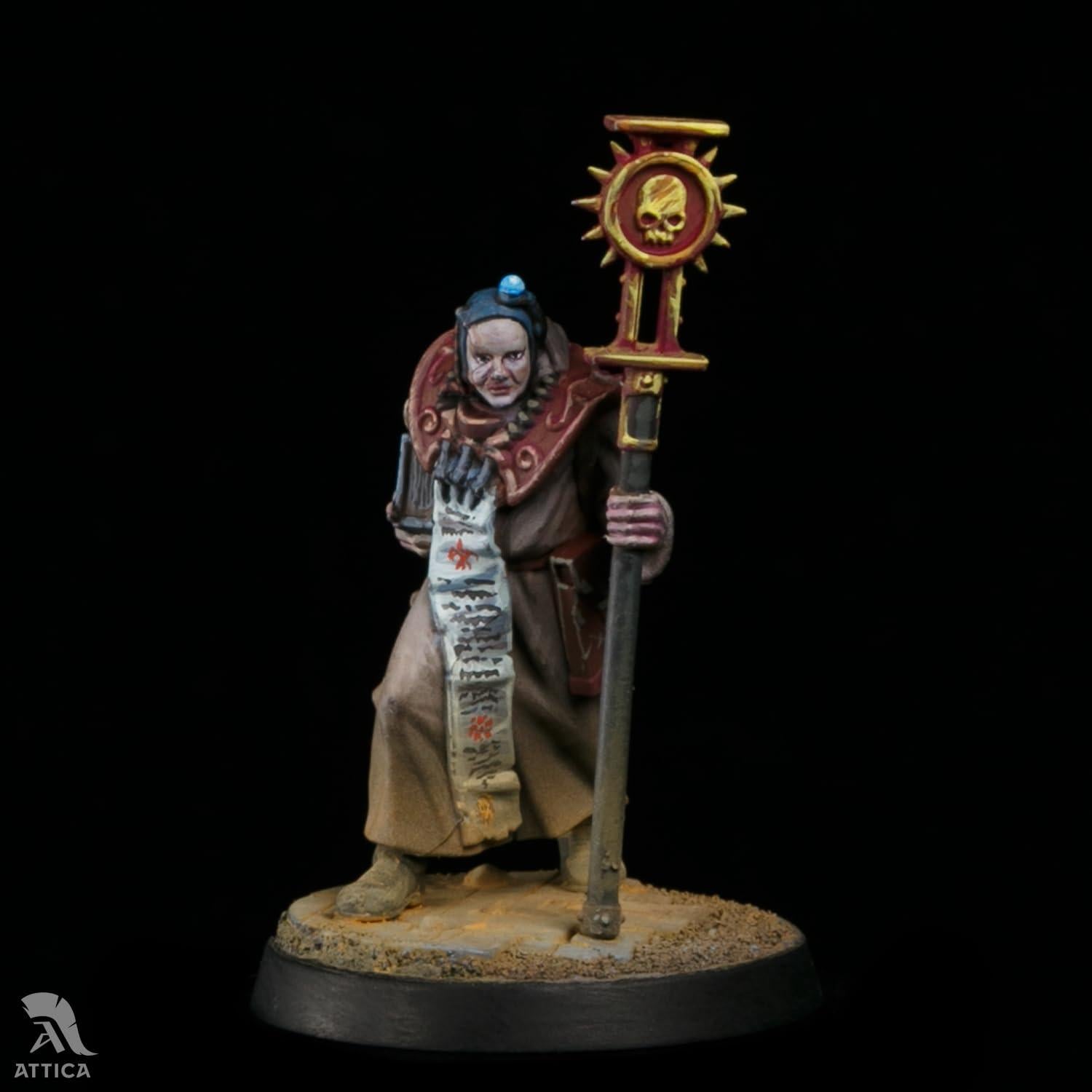 Miniatura Pintada Aestred Thurga Adepta Sororitas 28mm