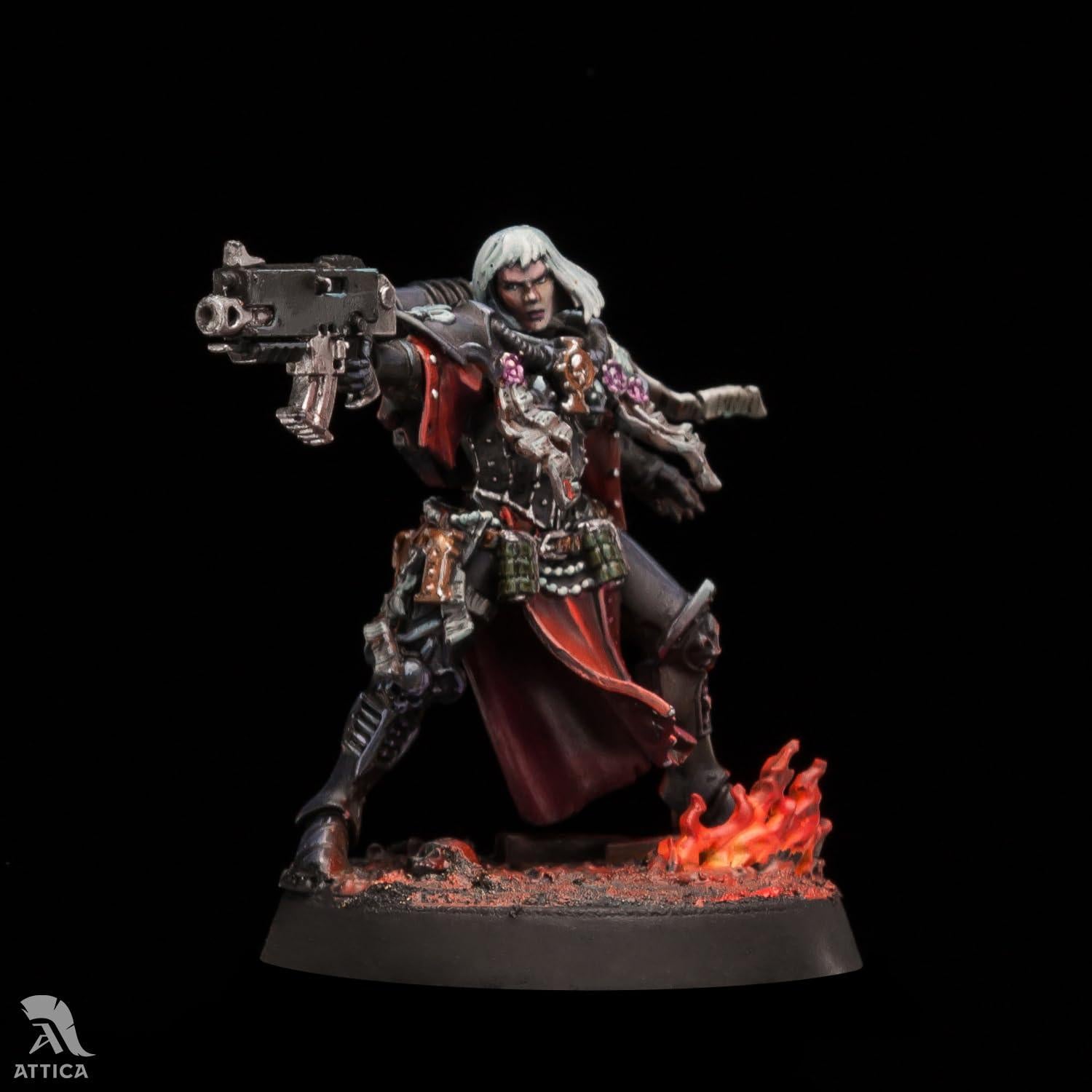 Miniatura Pintada Hermana Tariana Palos Adepta Sororitas