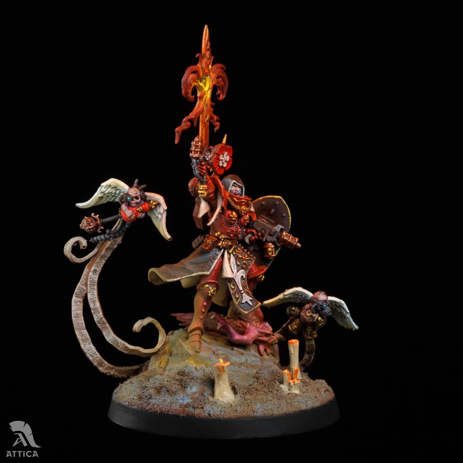 Miniatura Pintada Celestant Sacresant Aveline Adepta Sororitas