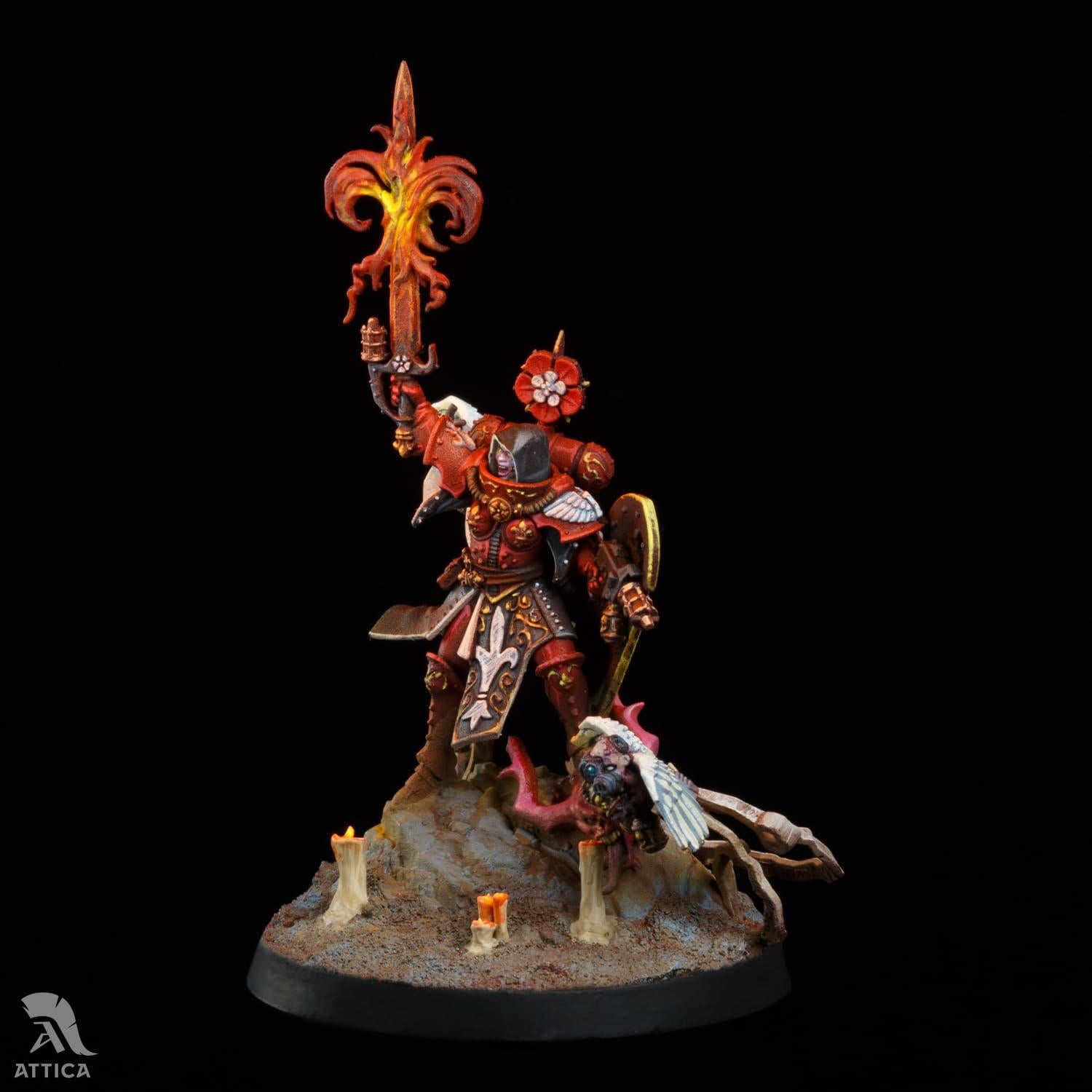 Miniatura Pintada Celestant Sacresant Aveline Adepta Sororitas