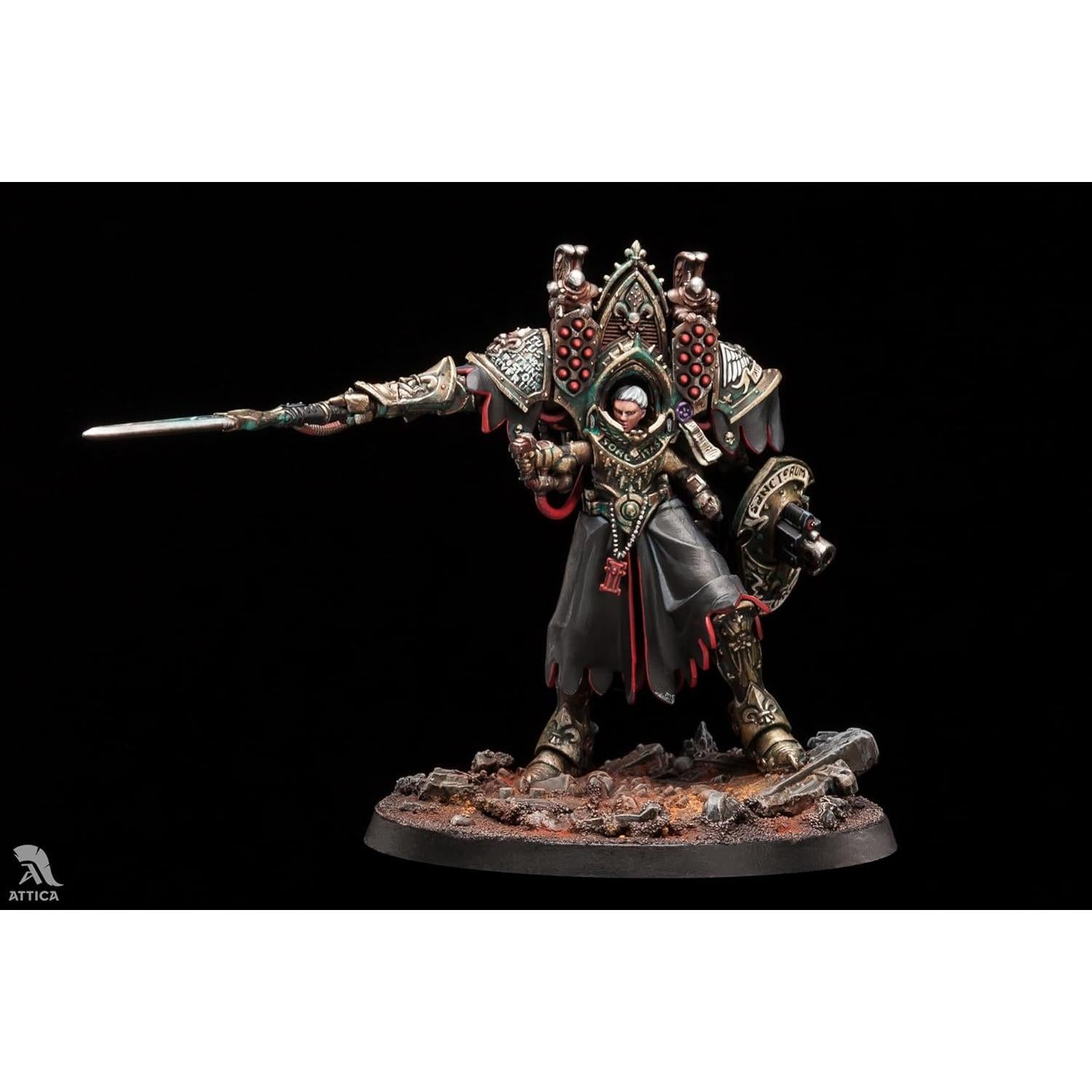 Miniatura Pintada Morvenn Vahl Adepta Sororitas 28mm
