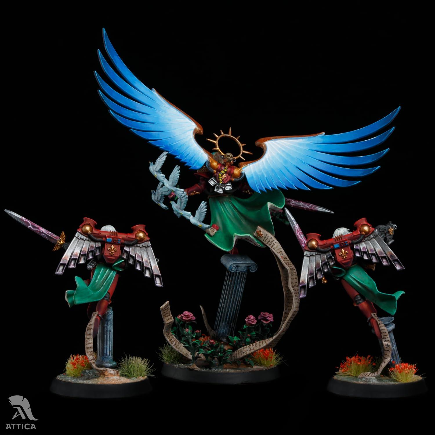 Miniatura Pintada Celestine Santo Viviente Adepta Sororitas