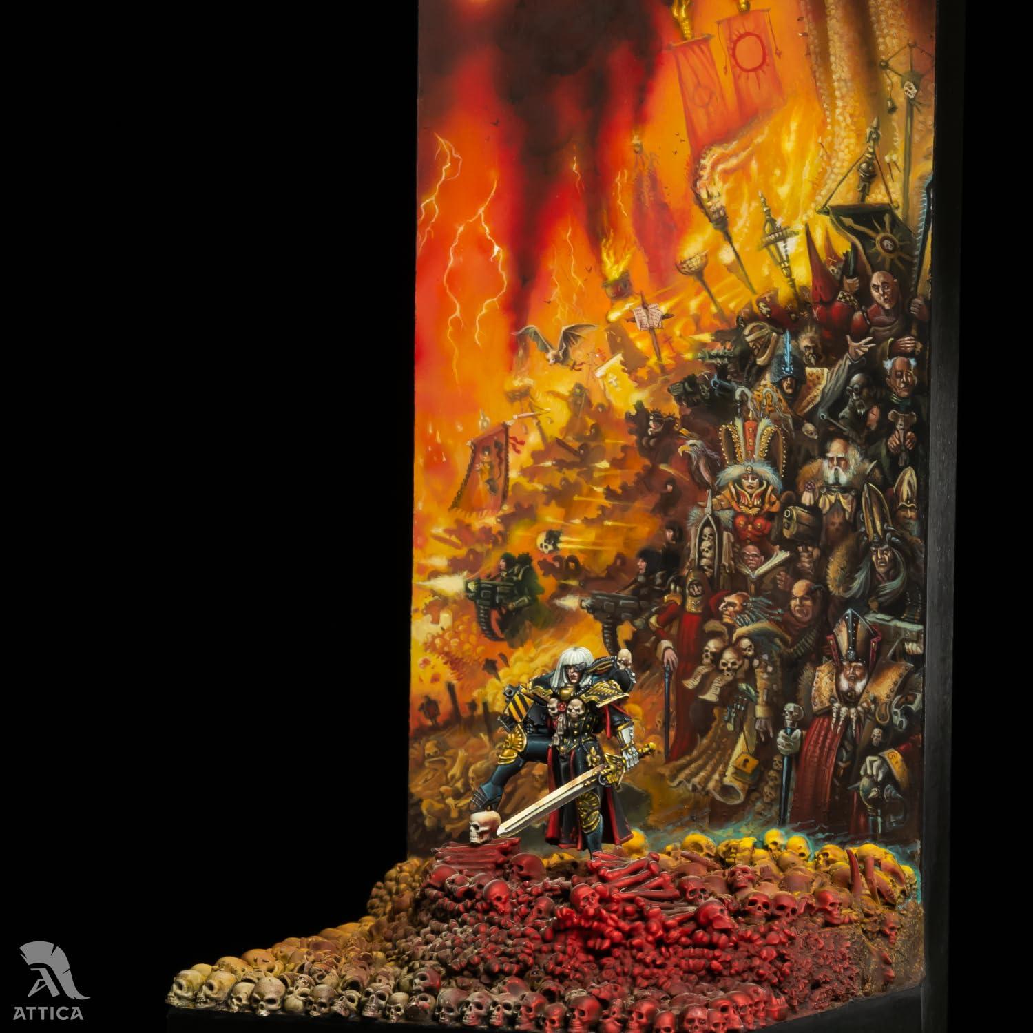 Miniatura Pintada Canoness Veridyan Adepta Sororitas