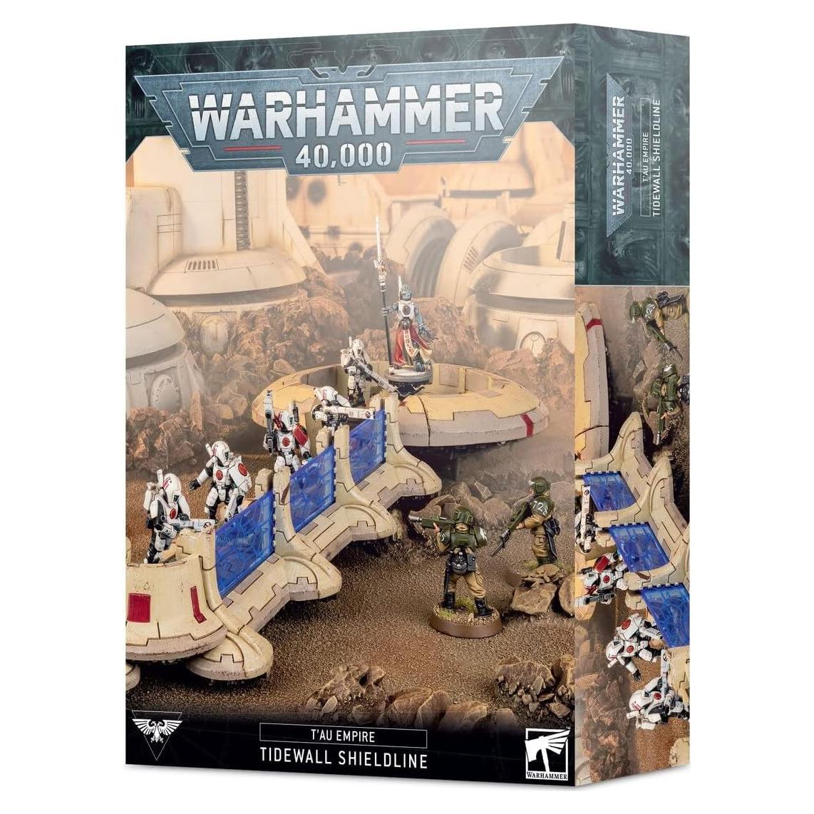 Escudo Tidewall Imperio Tau Games Workshop 30.7x22.6cm