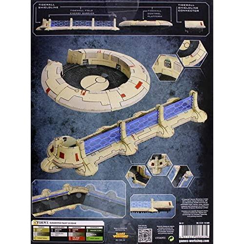 Escudo Tidewall Imperio Tau Games Workshop 30.7x22.6cm