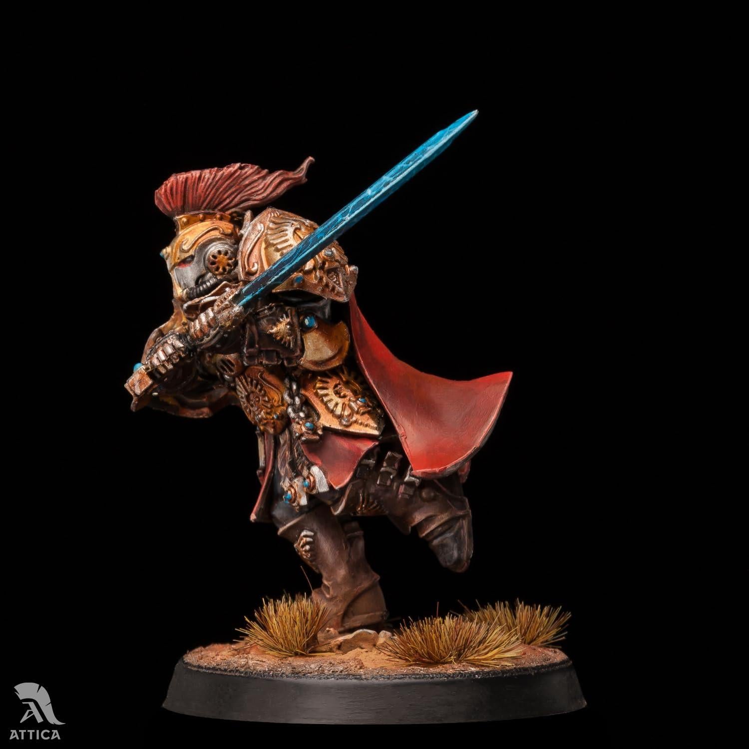 Miniatura Pintada Adeptus Custodes Campeón de Espada