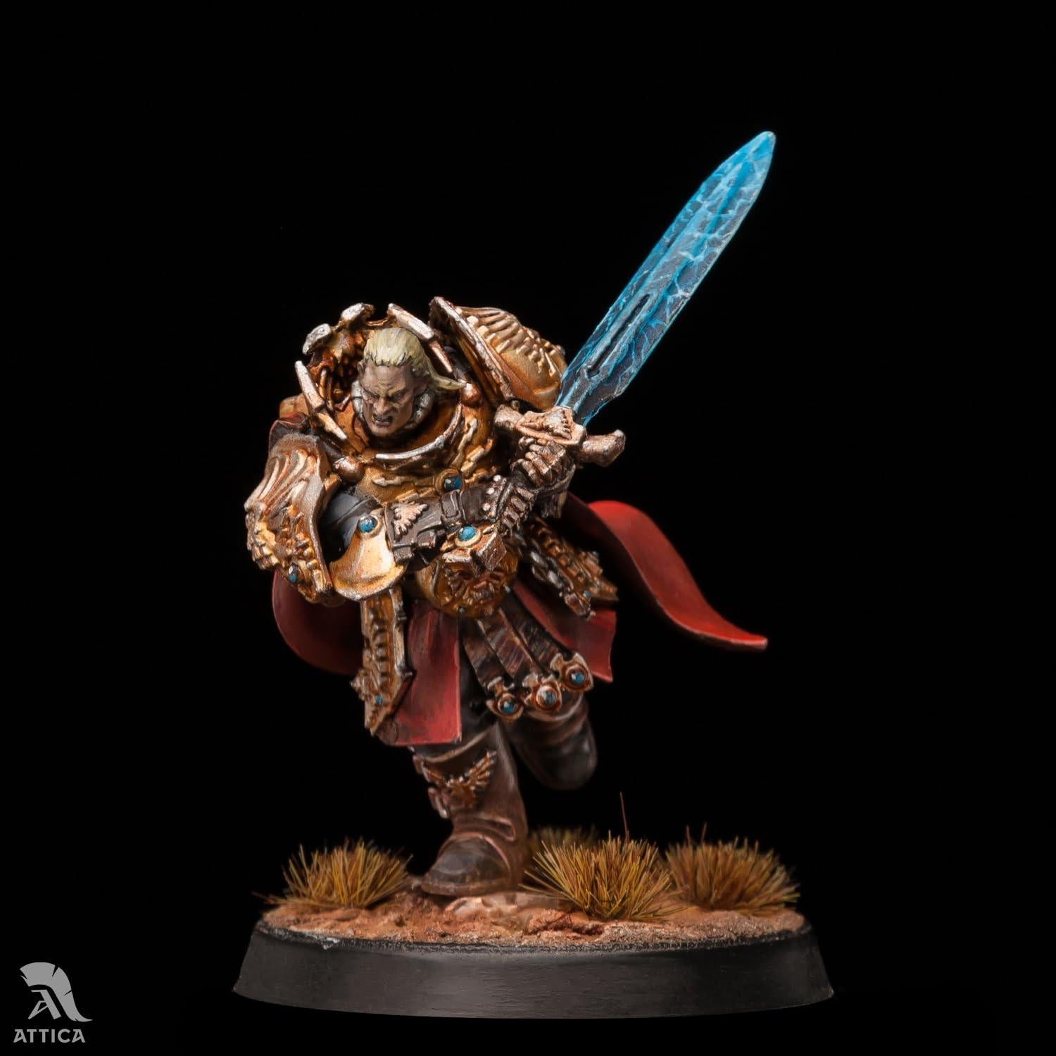 Miniatura Pintada Adeptus Custodes Campeón de Espada