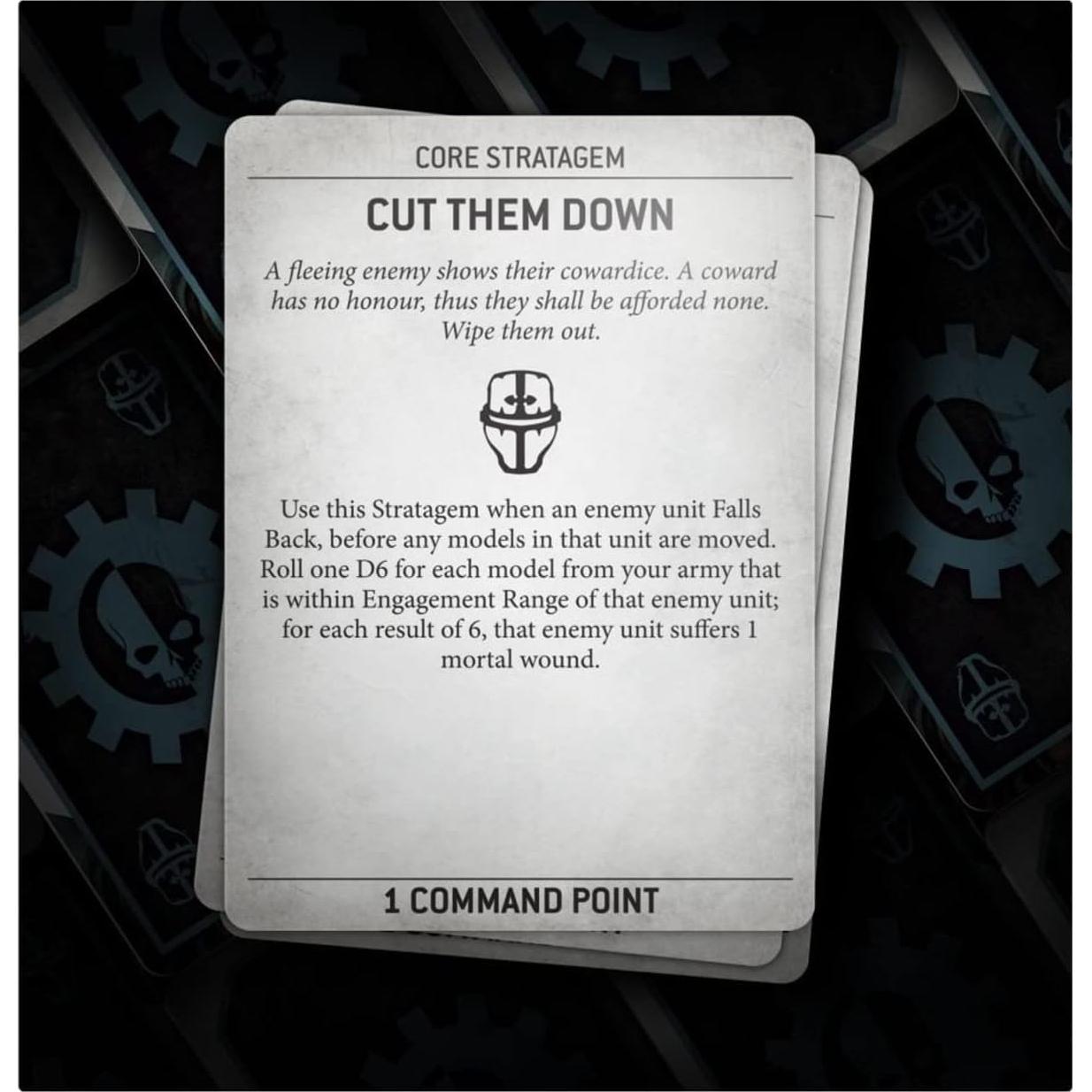 Tarjetas de Datos Caballeros Imperiales Games Workshop - 55 Piezas