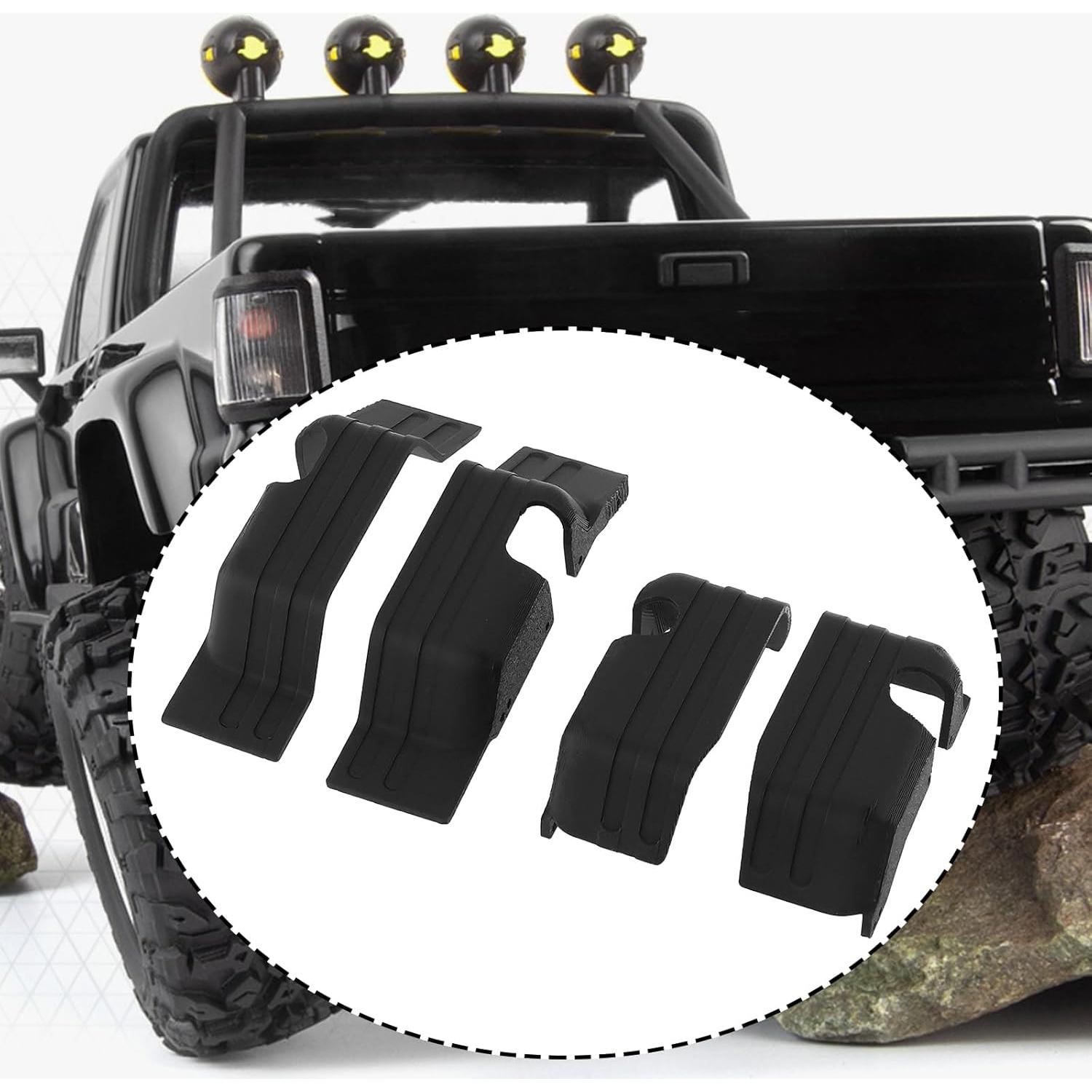 Guardabarros para Coche RC HILUX HPI Venture 1/18 - Resina Negra