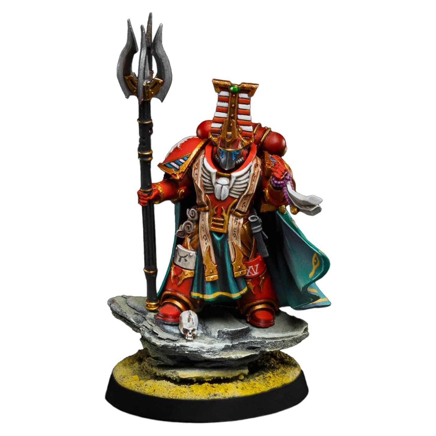 Miniatura Pintada Marines Espaciales del Caos Mil Hijos