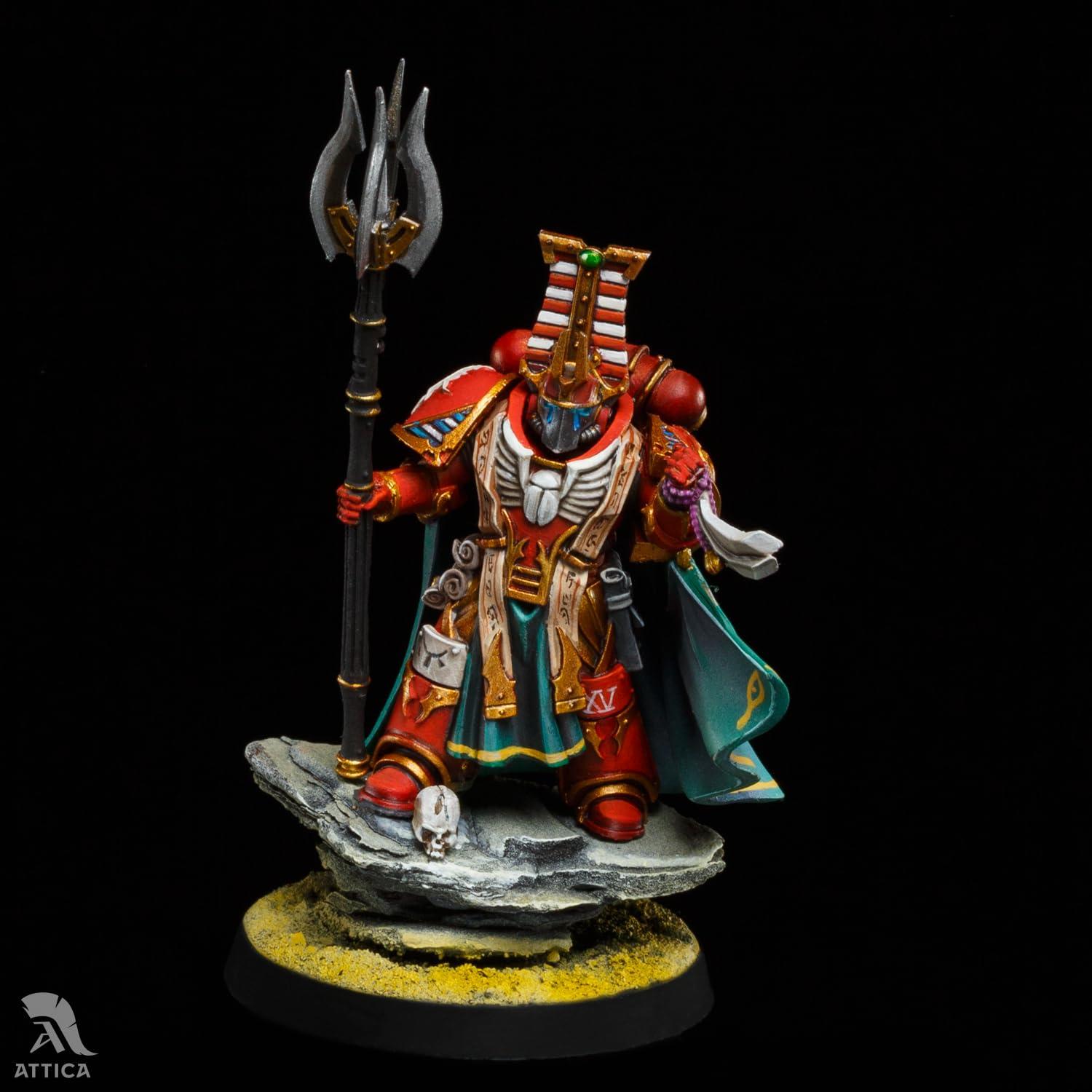 Miniatura Pintada Marines Espaciales del Caos Mil Hijos